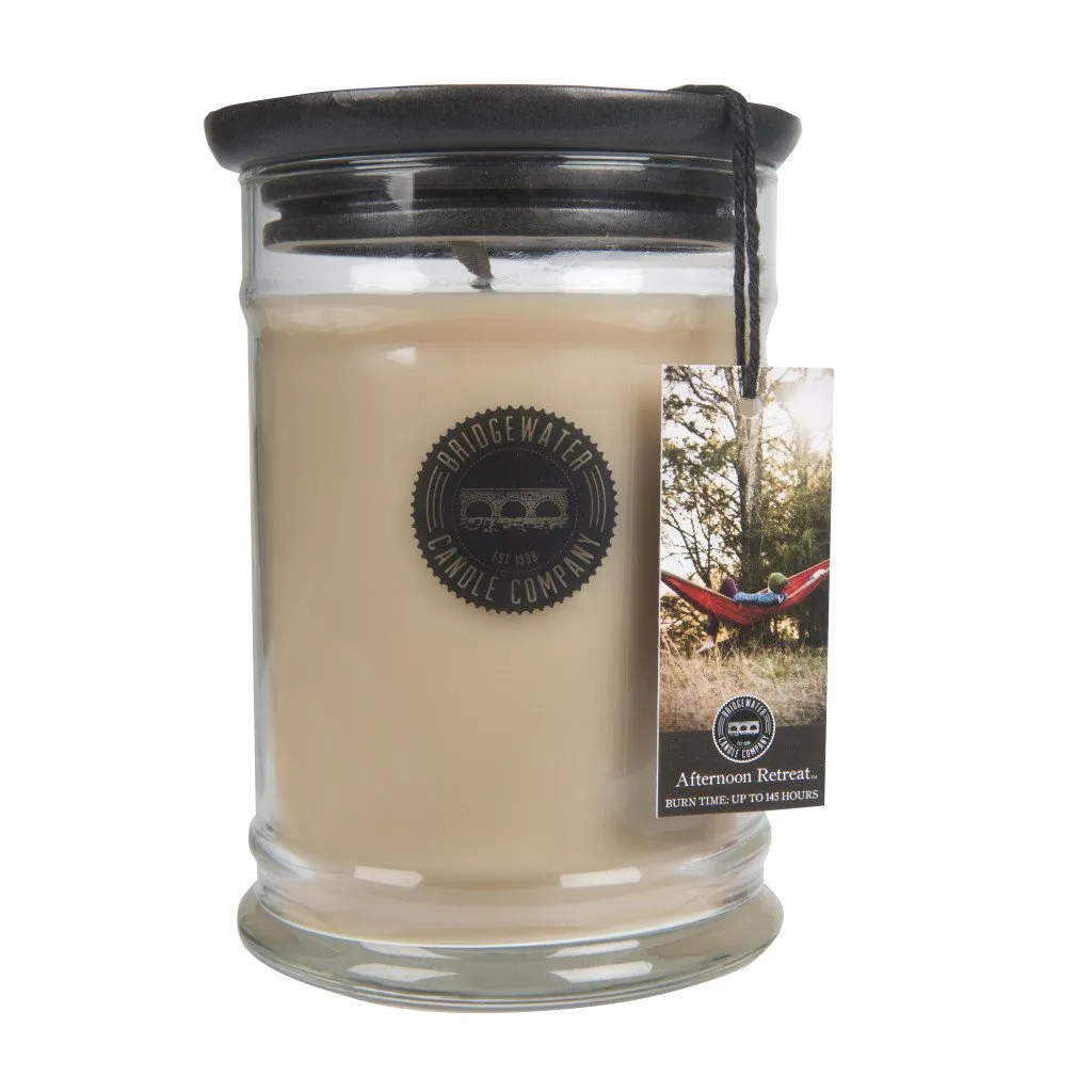 18oz Large Bridgewater Candle - Afternoon Retreat