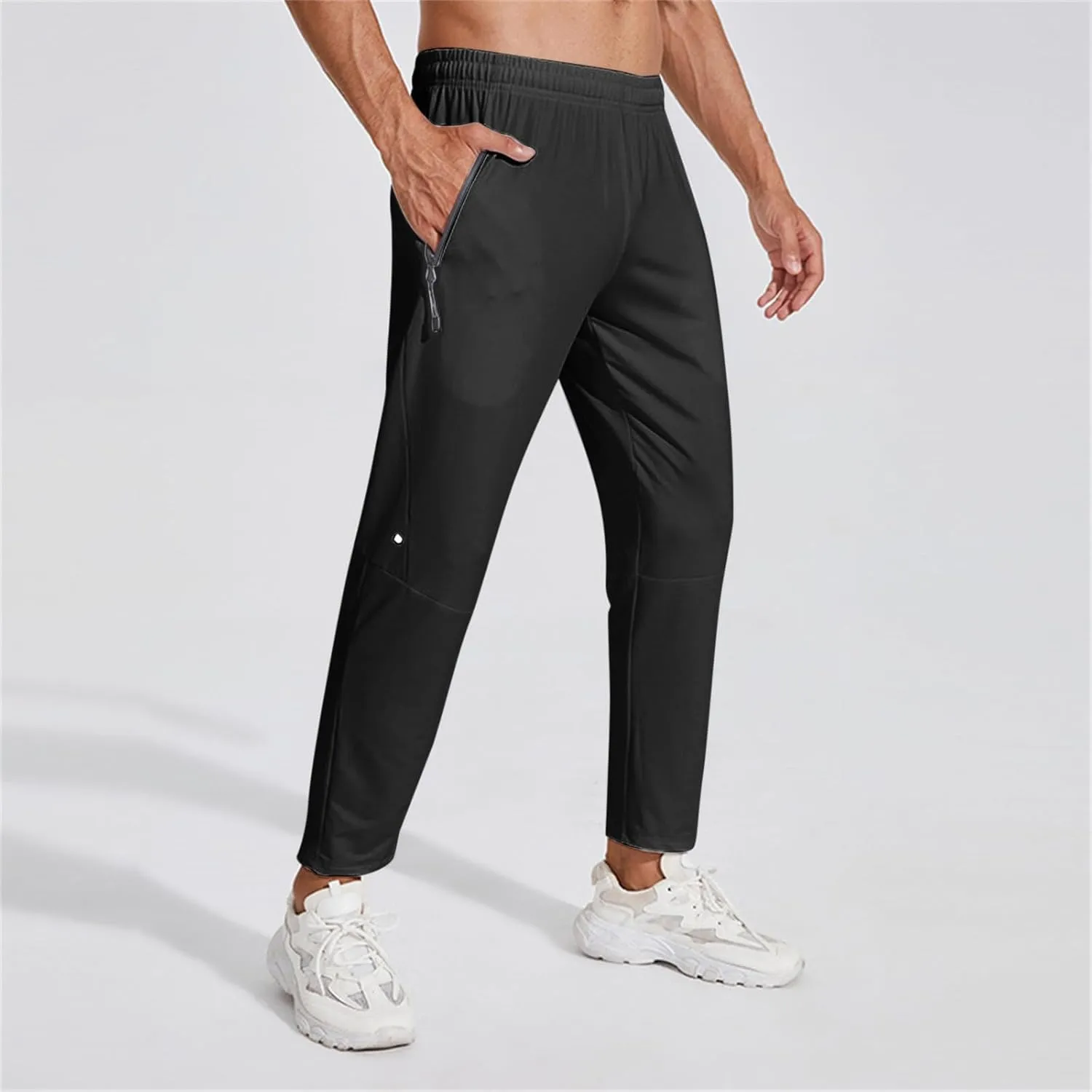 2023 Men's Sweatpants Slim Fit Stretch Joggers Pants Hiking Outdoor Dress Pants Plus Size Trousers with Pockets Harem Pants