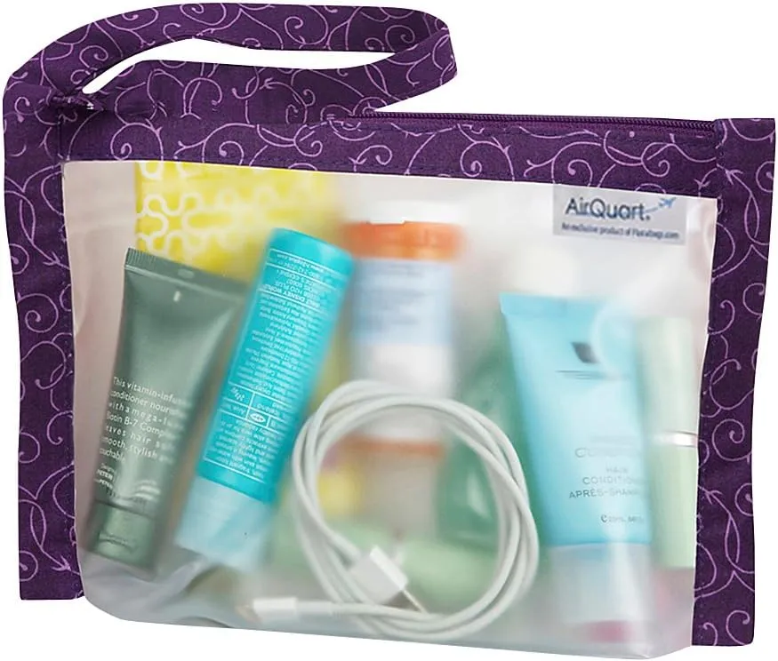 AirQuart Travel Bag (Blue Vine)