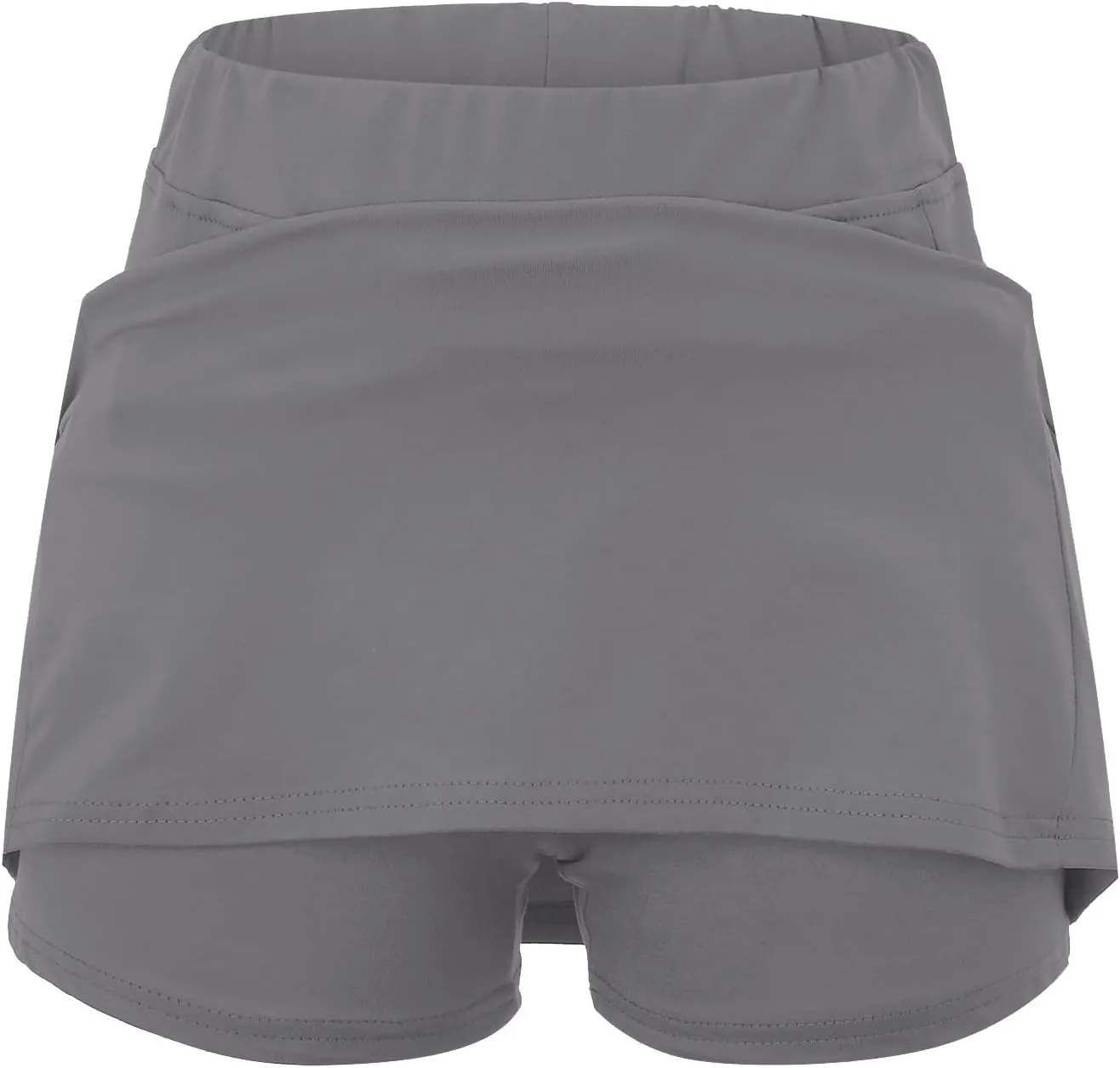 Athletic Skirt with Shorts for Women Golf Skirts High Waisted Tennis Tummy Control Plus Size Skort with Pockets