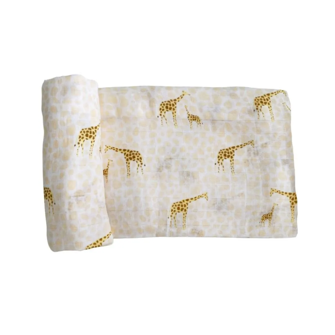 Bamboo Muslin Swaddle Blanket - French Lavender