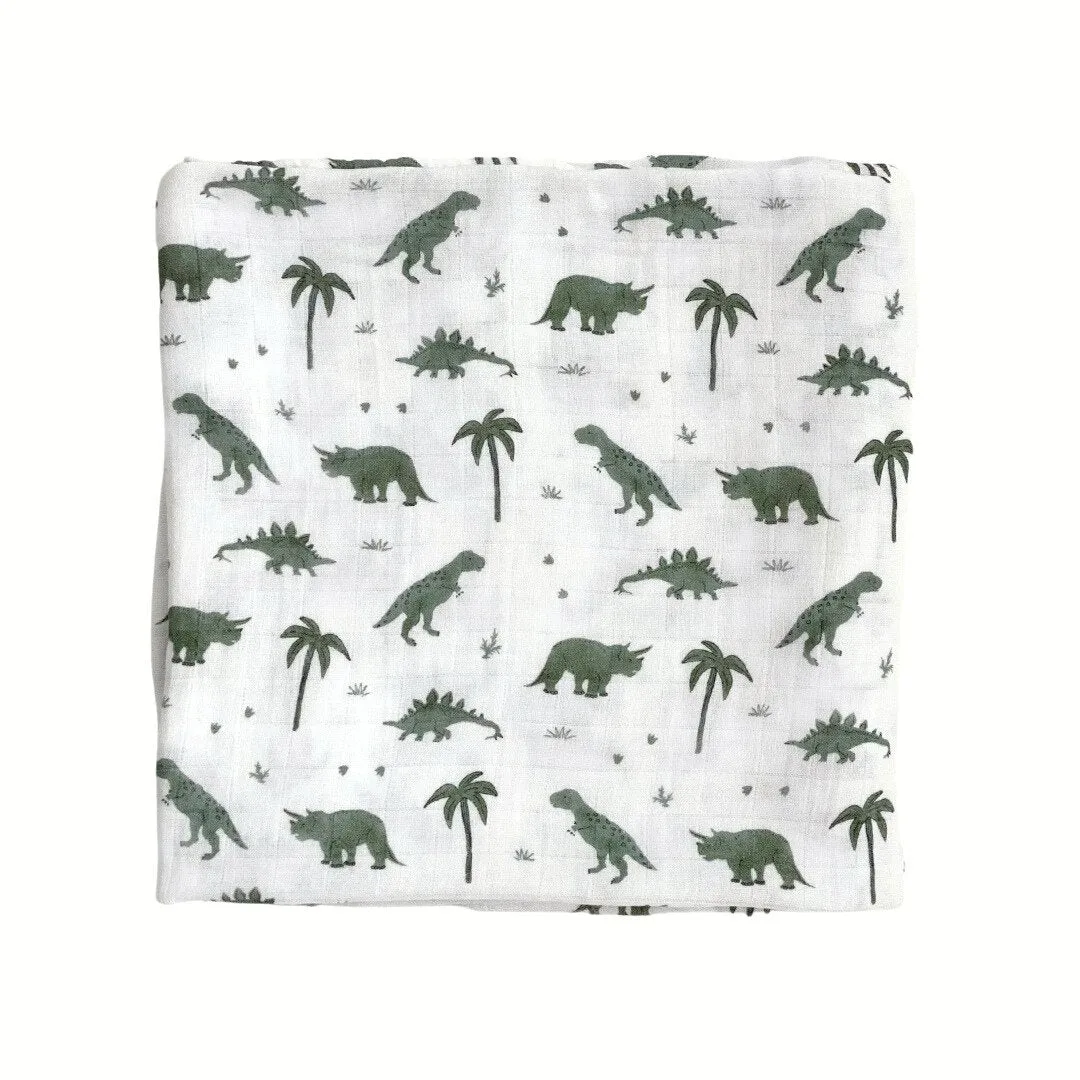 Bamboo Muslin Swaddle Blanket - Under the Sea