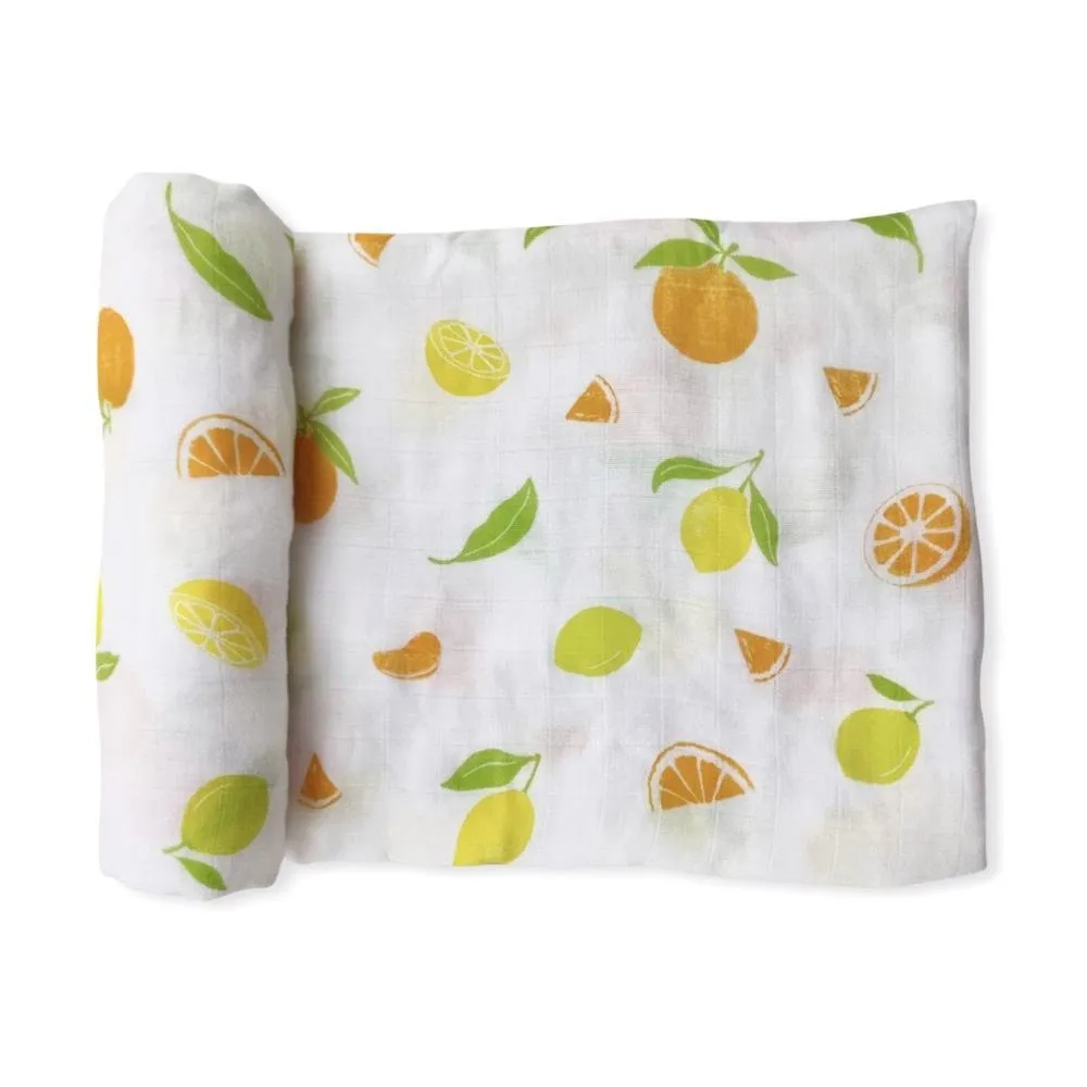 Bamboo Muslin Swaddle Blanket - Under the Sea