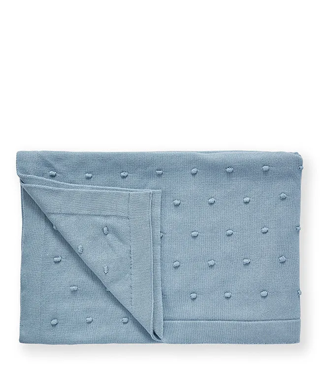 Bobble Baby Blanket - Baby Blue