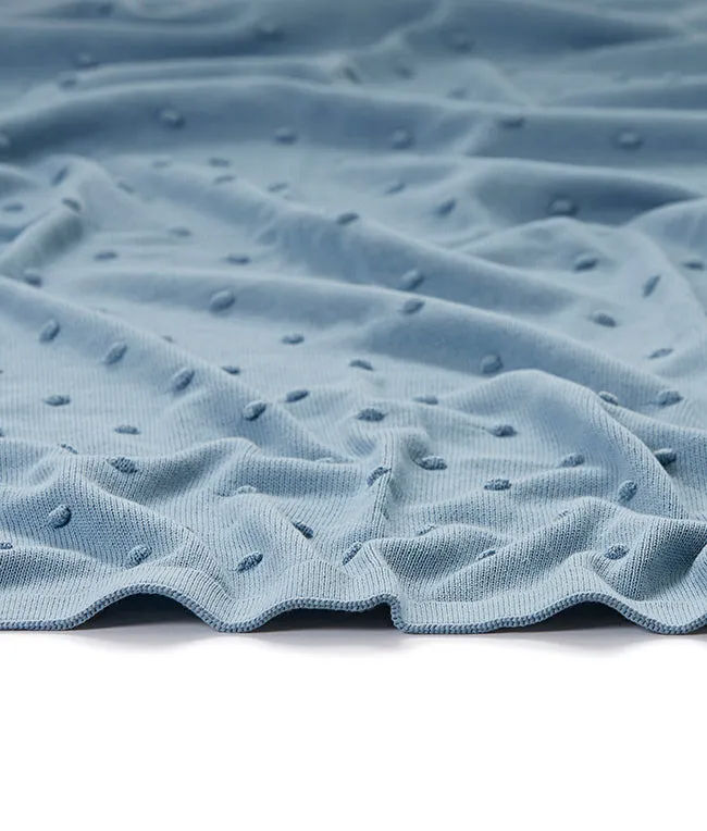 Bobble Baby Blanket - Baby Blue