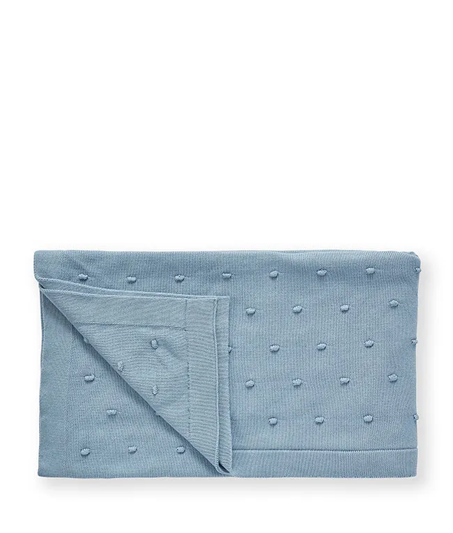 Bobble Baby Blanket - Baby Blue