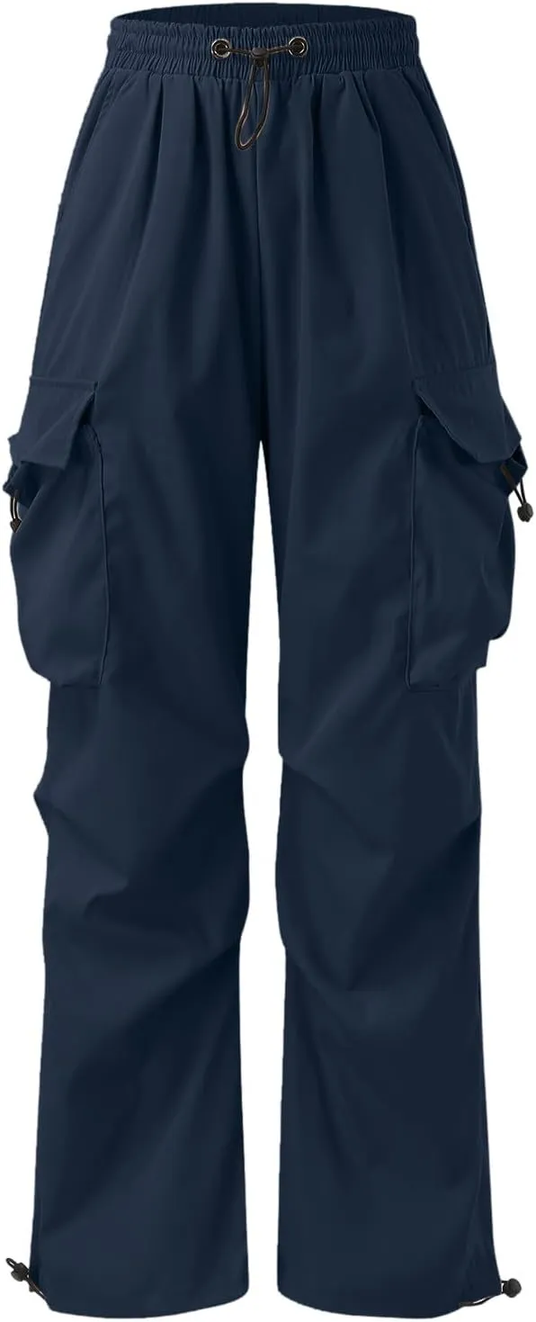 Cargo Pant for Men Stretchy Casual Joggers Elasticated Waist Jogging Work Pant Multi Pockets