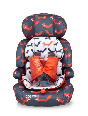 Cosatto Zoomi Group 123 Car Seat Charcoal Mister Fox