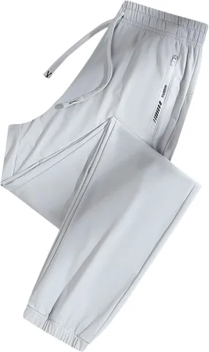 Cotton and Linen Quarter Pants Womens Linen Trousers Wide Leg with Pockets Drawstring Casual Lightweight Cropped Pants