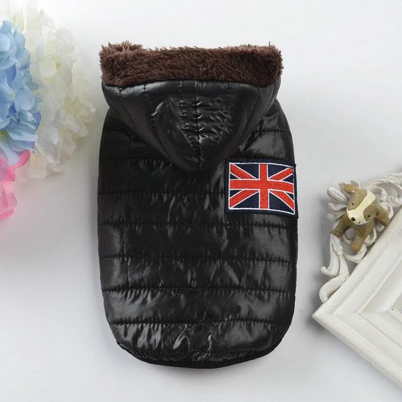 Cute Warm Hooded Dog's Vest