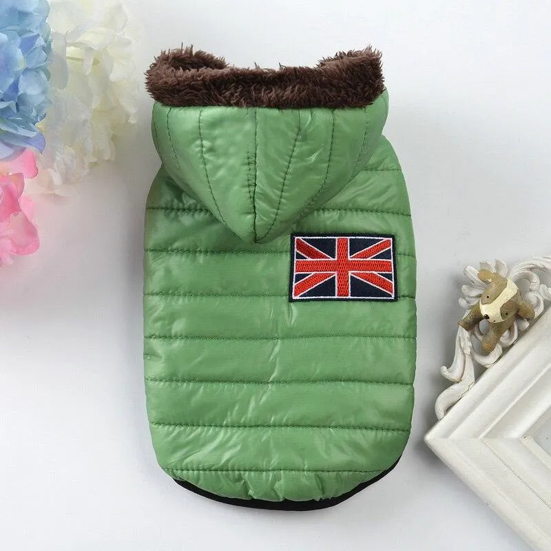 Cute Warm Hooded Dog's Vest