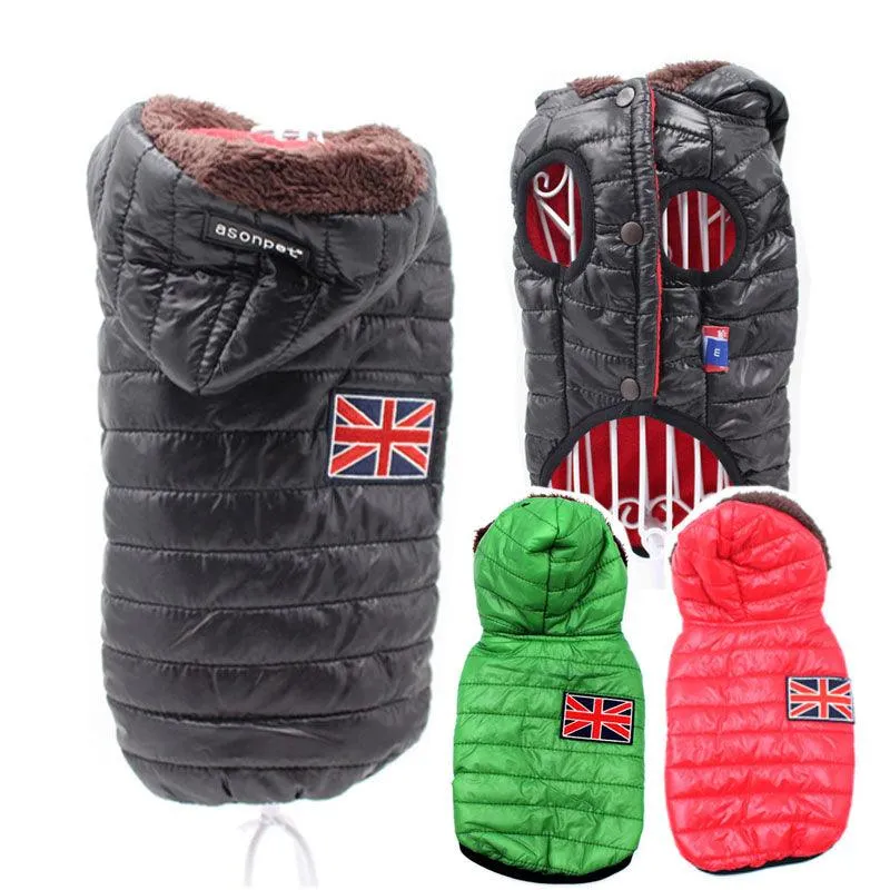 Cute Warm Hooded Dog's Vest