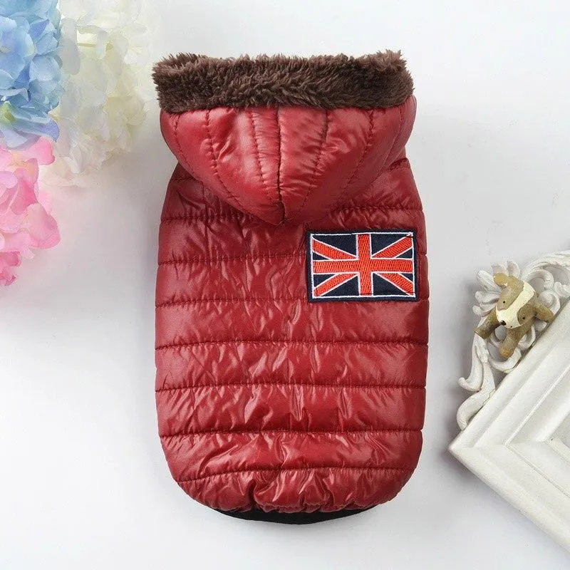 Cute Warm Hooded Dog's Vest