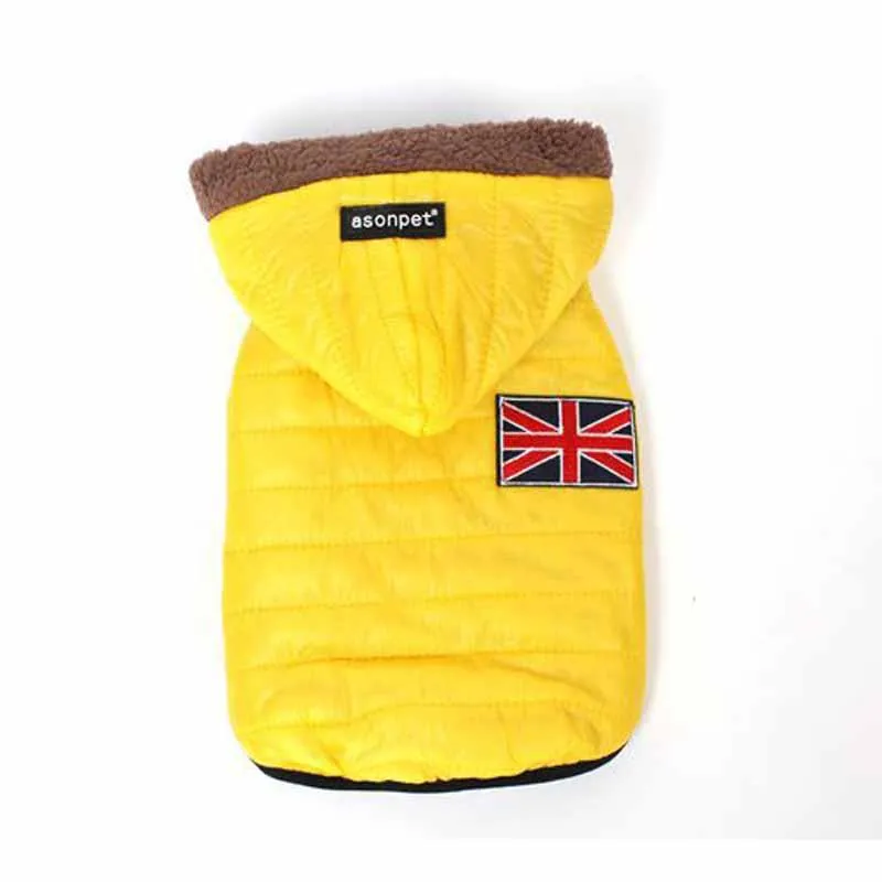 Cute Warm Hooded Dog's Vest