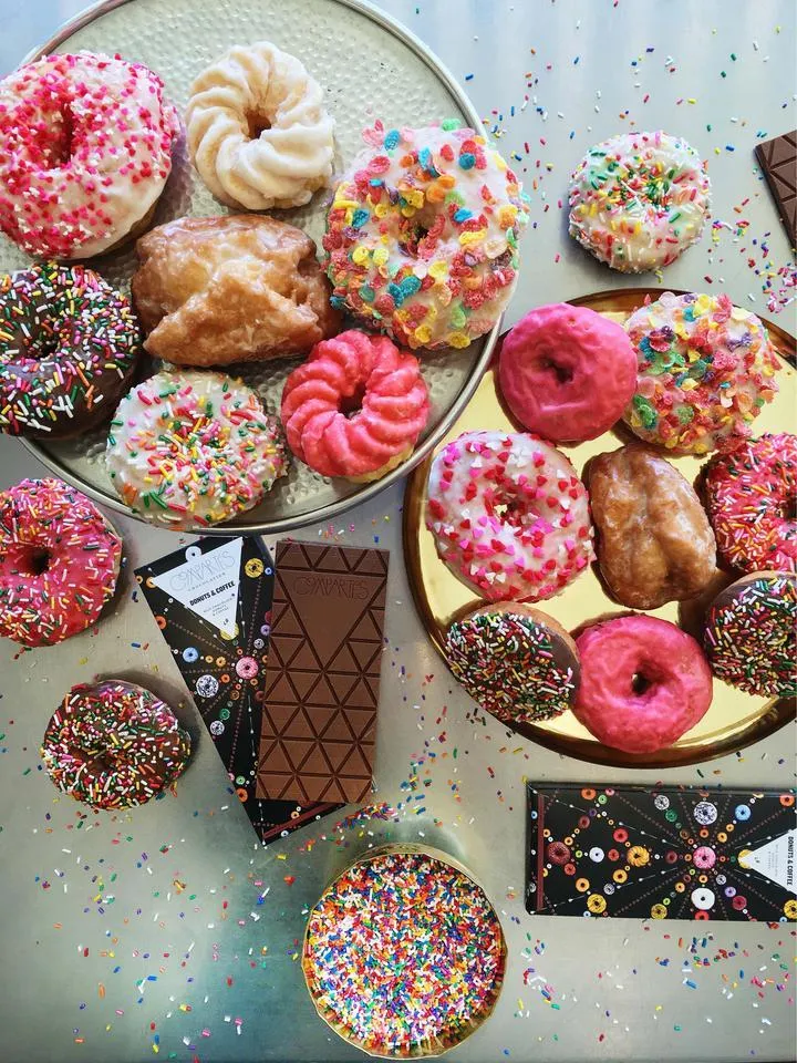 Donuts   Coffee Gourmet Milk Chocolate Bar
