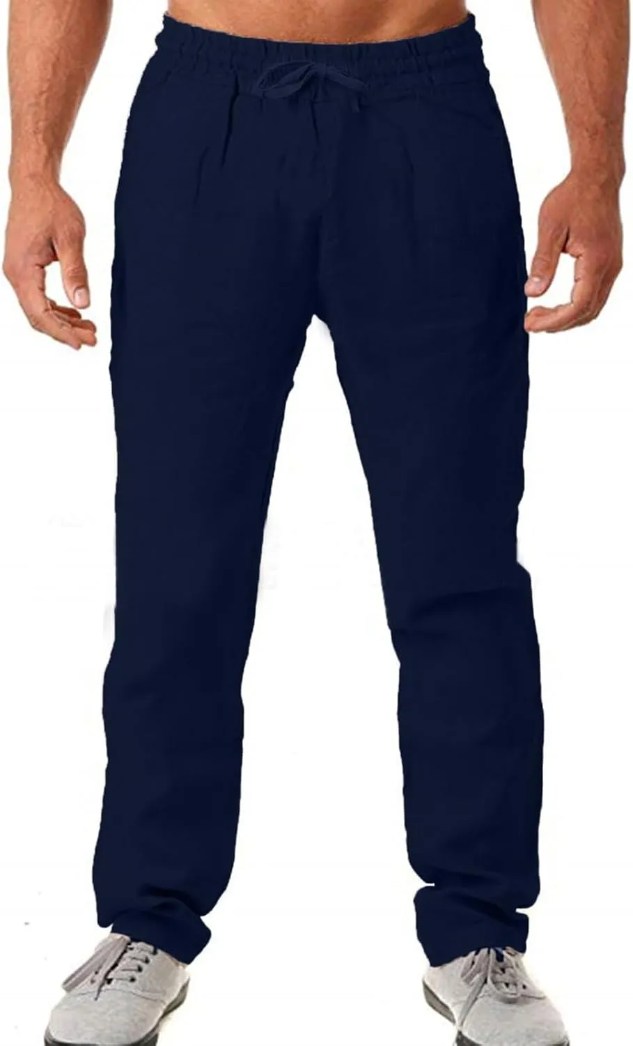 FZVYD Dress Pants for Men Joggers Cargo Pants Fashion Casual Sweatpants Work Pants Drawstring Loose Trousers with Pockets