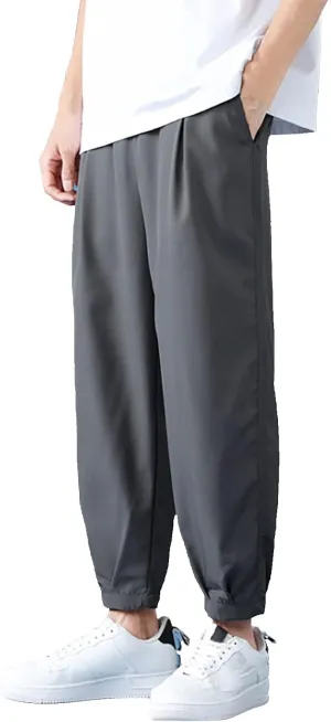 FZVYD Formal Pants for Men Mens Joggers Cargo Pants Fashion Casual Sweatpants Work Pants Drawstring Loose Trousers Pockets
