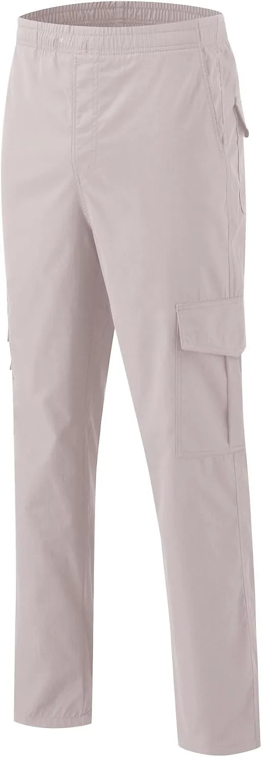 FZVYD Men's Cropped Pants Joggers Cargo Pants Fashion Casual Sweatpants Work Pants Drawstring Loose Trousers with Pockets