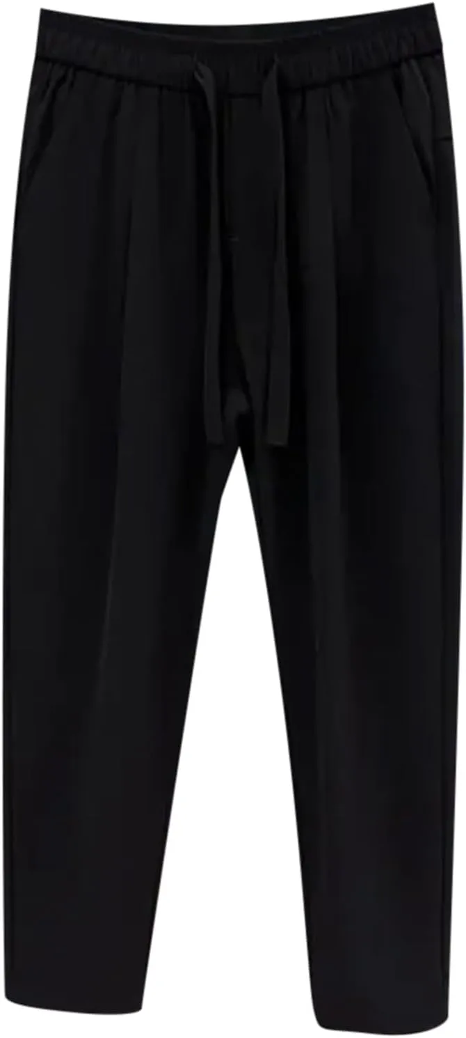 FZVYD Mens Pants Mens Joggers Cargo Pants Fashion Casual Sweatpants Work Pants Drawstring Loose Trousers with Pockets