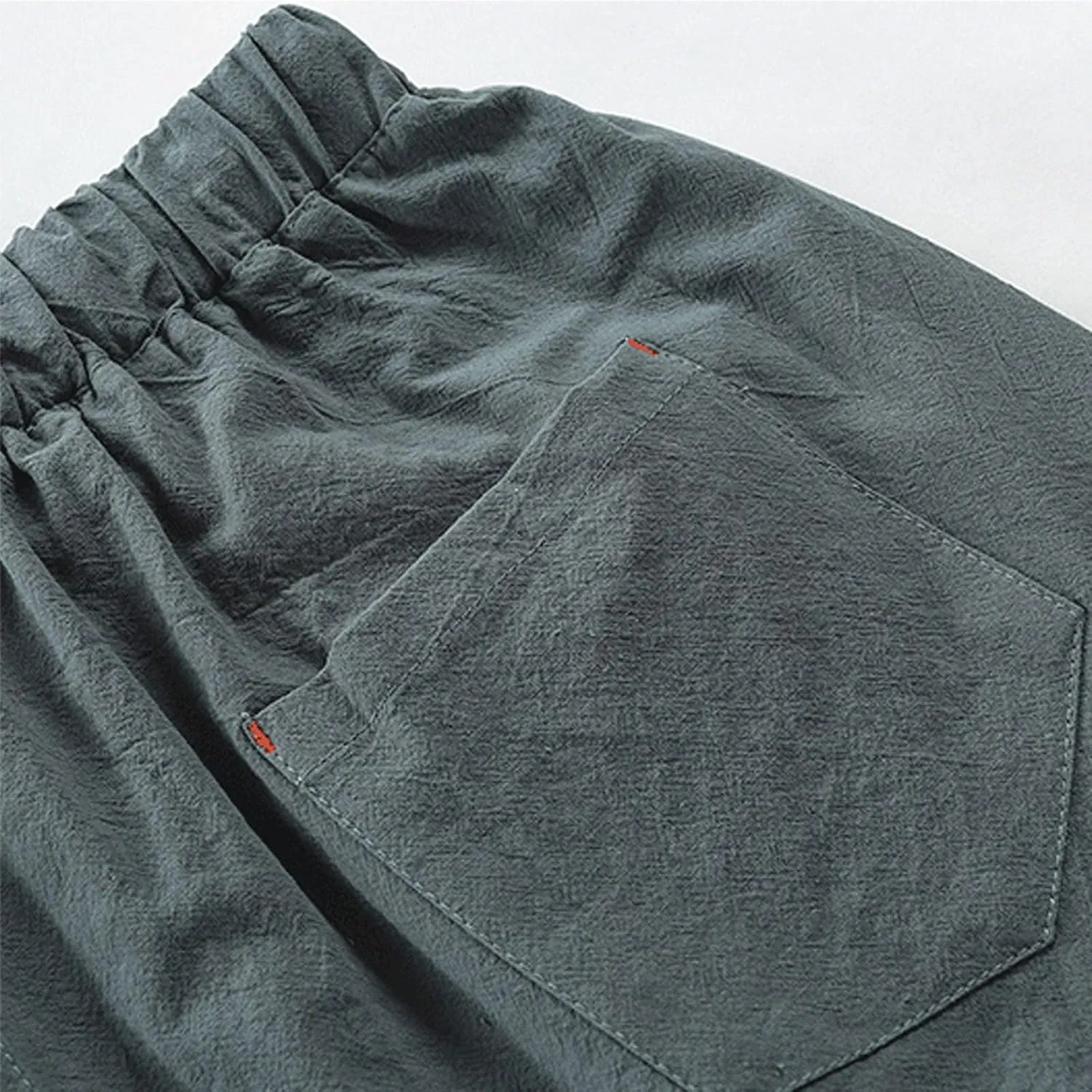 FZVYD Mens Pants Slim Fit Joggers Cargo Pants Fashion Casual Sweatpants Work Pants Drawstring Loose Trousers with Pockets