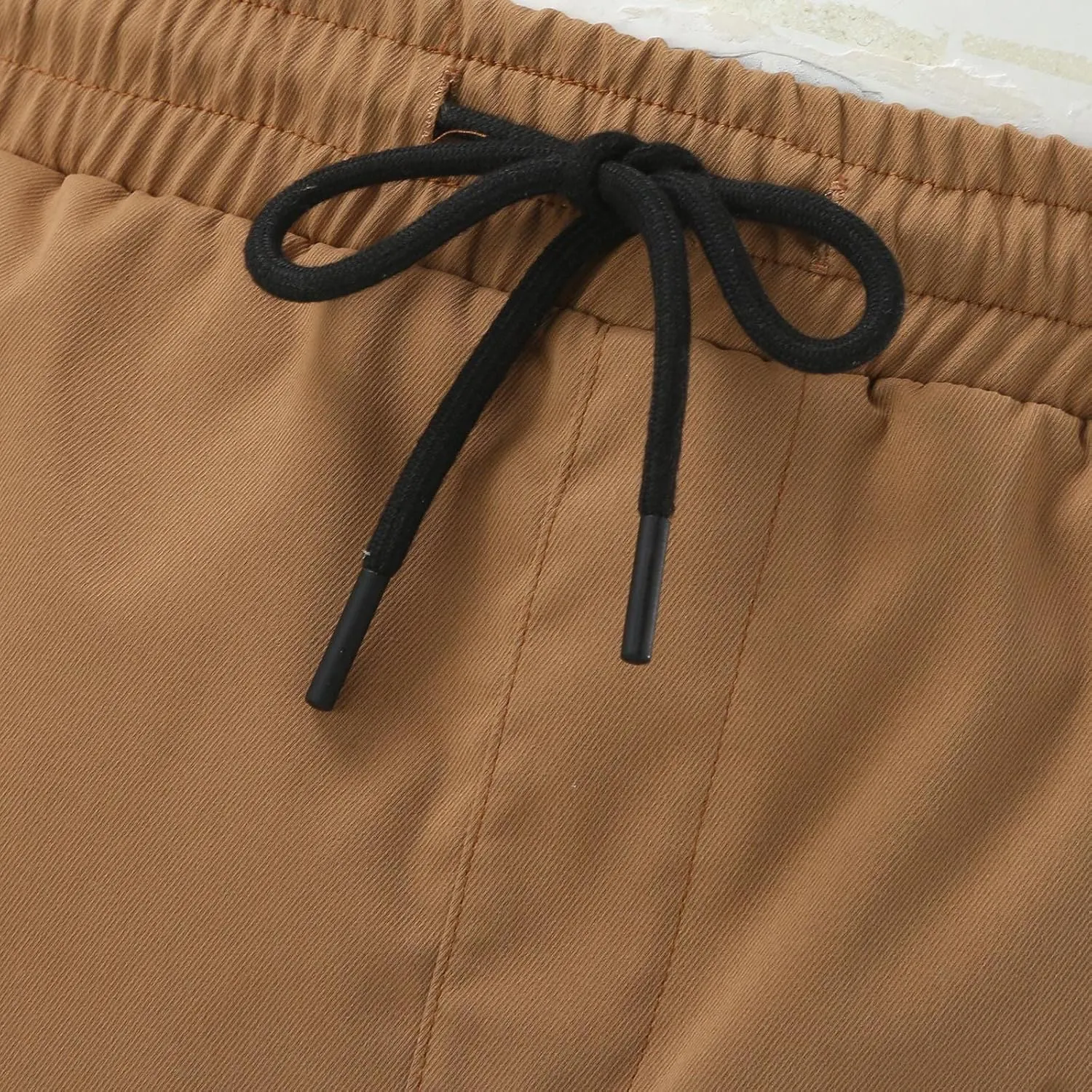 FZVYD Mens Slim Fit Chino Pants Mens Joggers Cargo Pants Fashion Casual Sweatpants Work Pants Drawstring Loose Trousers
