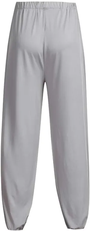 FZVYD Mens Super Soft Yoga Pants Trousers Lounge Pant Hippie Harem Pants Elastic Waist Baggy Boho Casual Drop Crotch Trouser