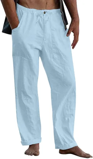 FZVYD Pin Striped Suit Mens Joggers Cargo Pants Fashion Casual Sweatpants Work Pants Drawstring Loose Trousers with Pockets