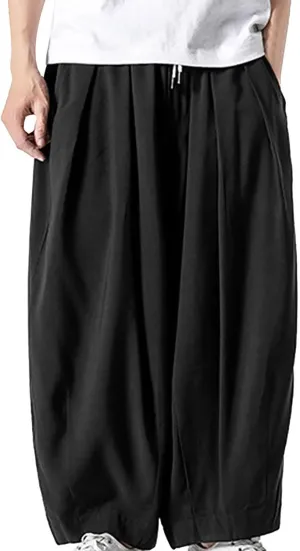 FZVYD Tapered Dress Pants Men Mens Joggers Cargo Pants Fashion Casual Sweatpants Work Pants Drawstring Loose Trousers Pockets