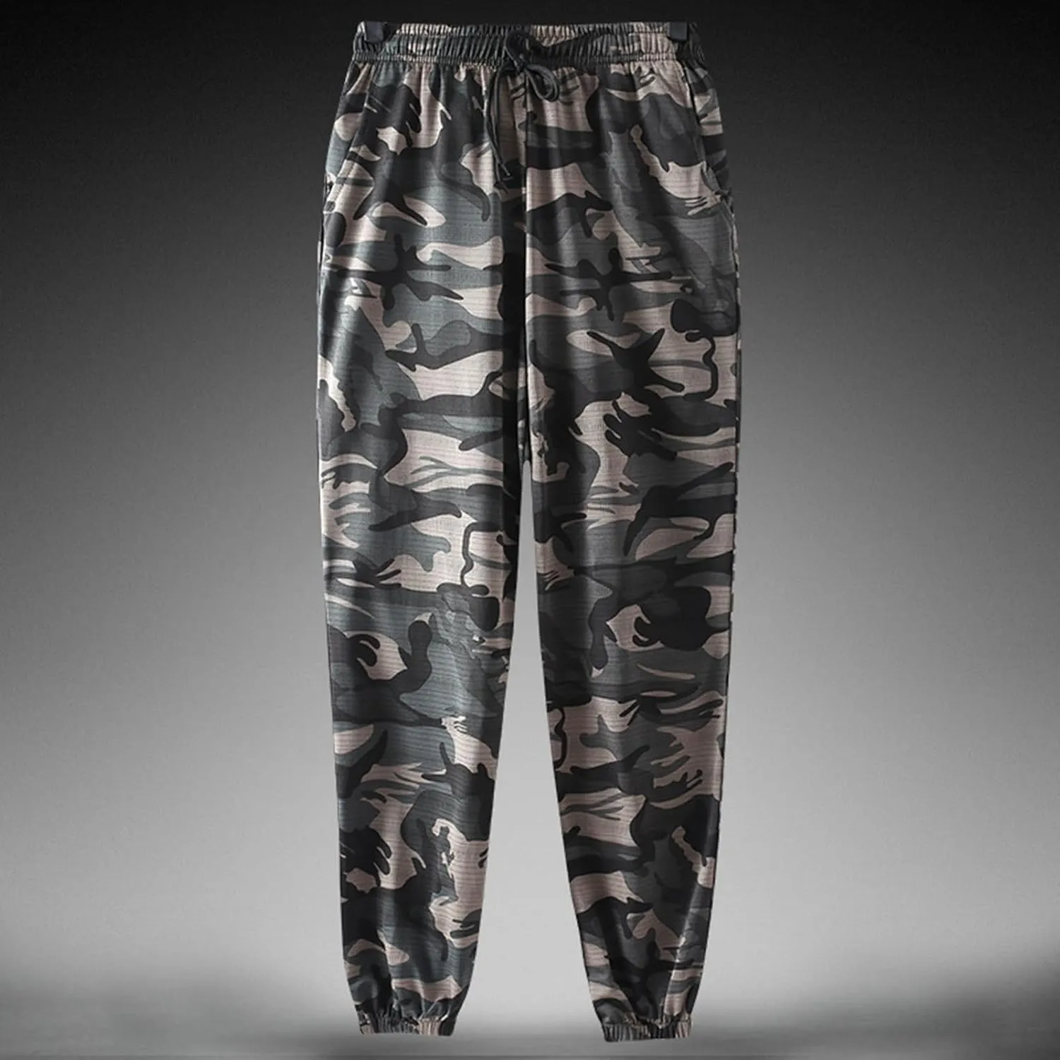 FZVYD White Golf Pants for Men Mens Joggers Cargo Pants Fashion Casual Sweatpants Work Pants Drawstring Loose Trousers