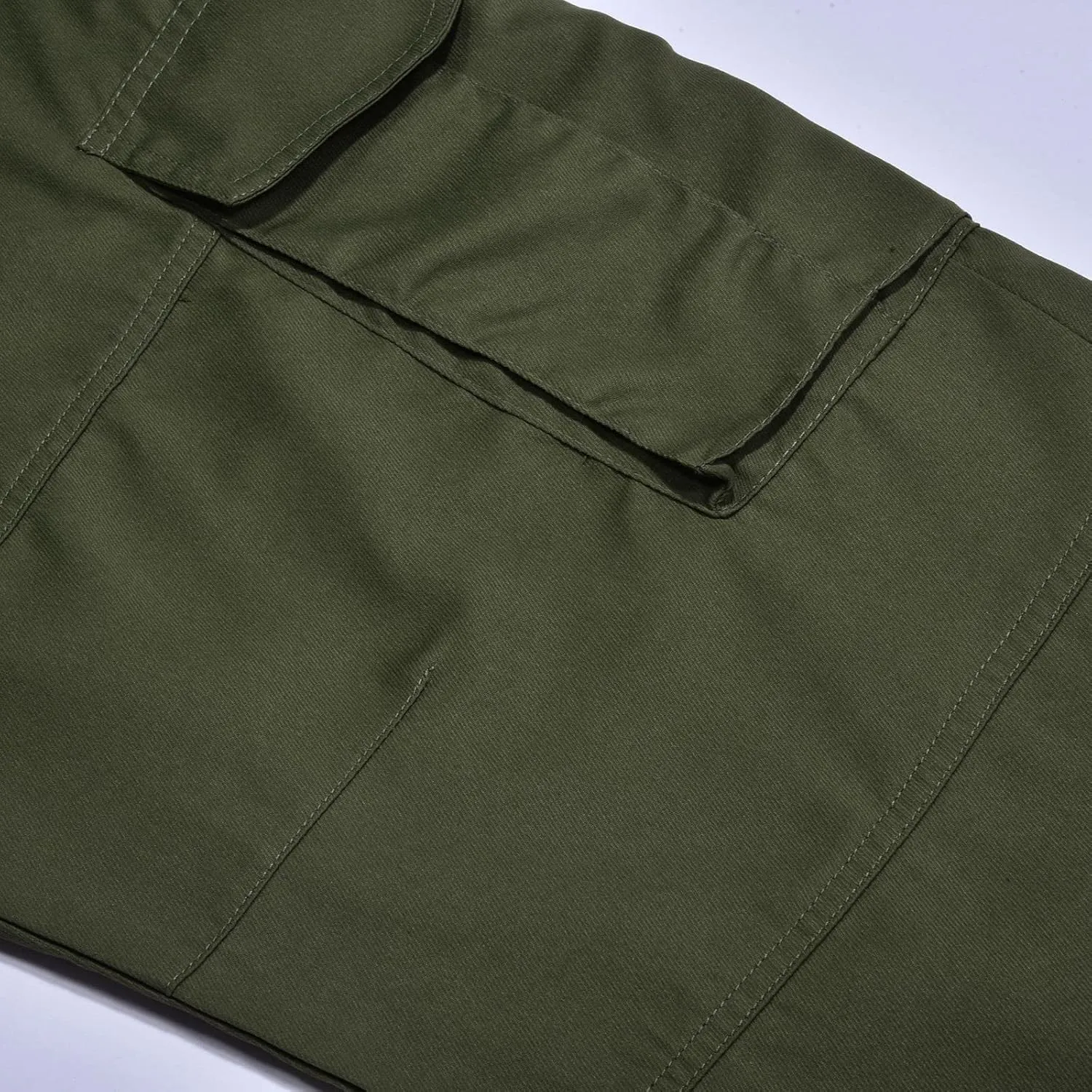 GIERIDUC Men's Casual Cargo Pants Joggers Hiking Sweatpants Chinos Track Pants Elastic Waist Work Pants with Multi-Pockets