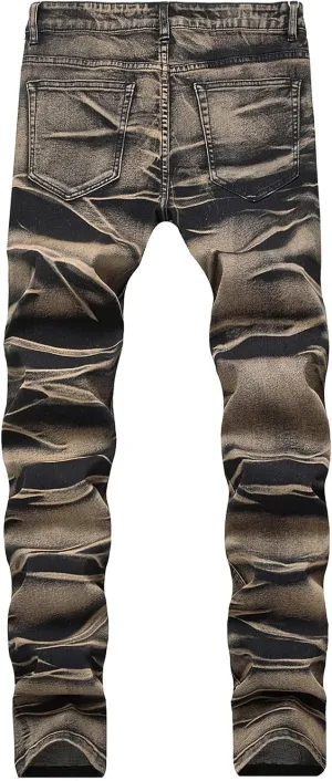 GIERIDUC Men's Drawstring Waist Cargo Pants Men's Lightweight Sweatpants Mens Checkered Dress Pants Mountaineering Trousers