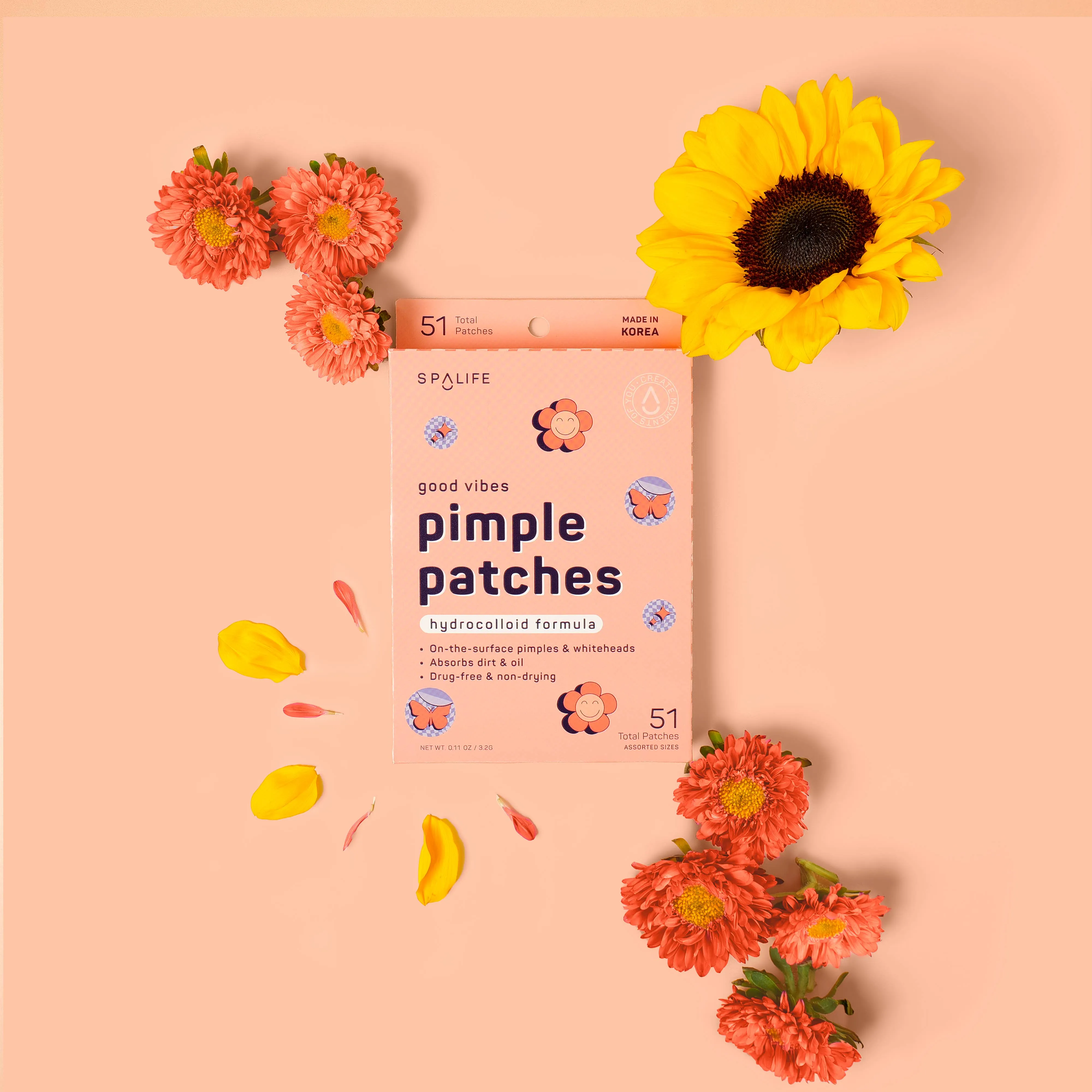 Good Vibes Hydrocolloid Pimple Patches