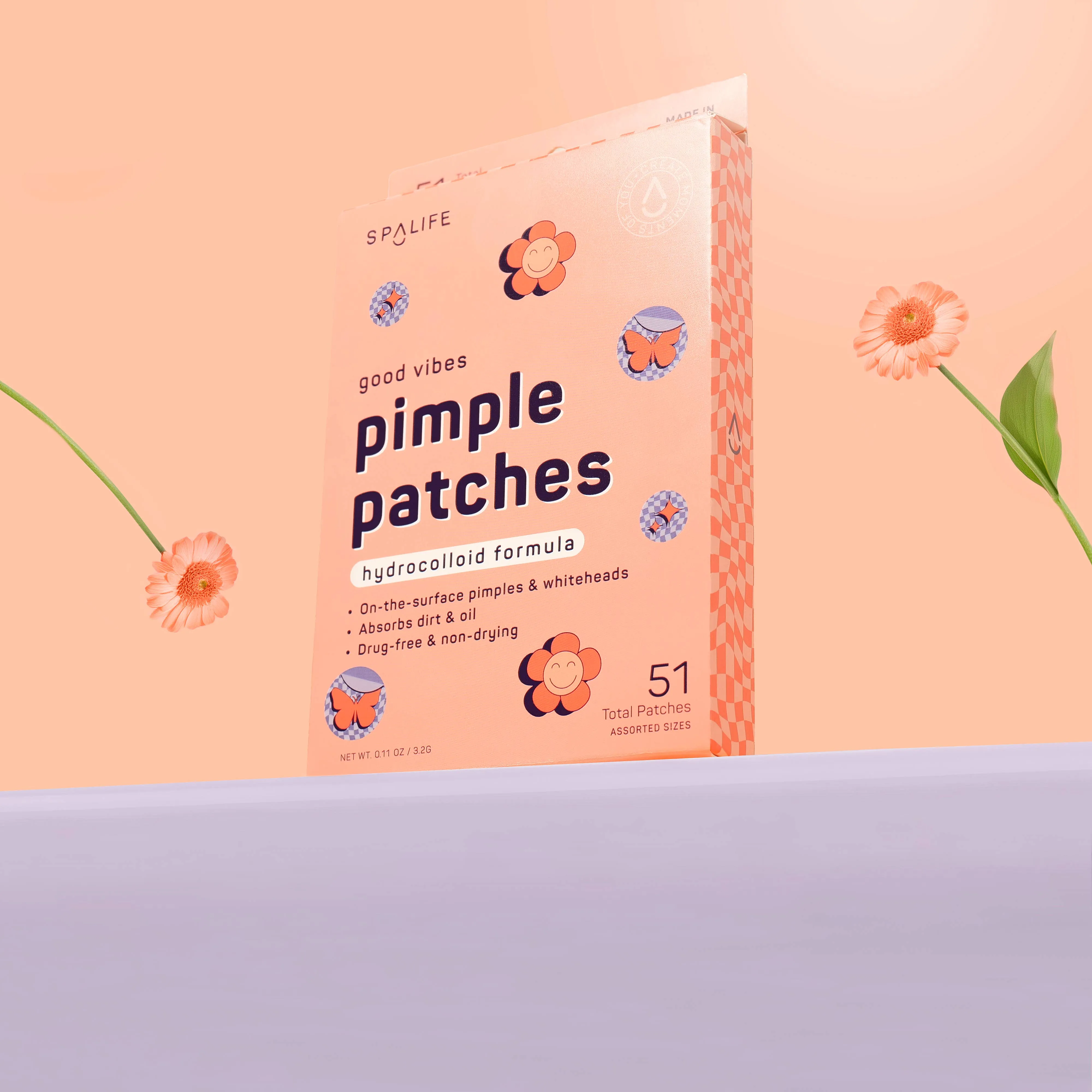 Good Vibes Hydrocolloid Pimple Patches