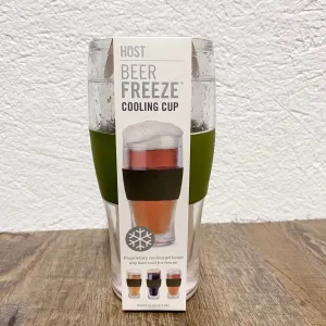 HOST Beer Freeze Pint Glass in Green