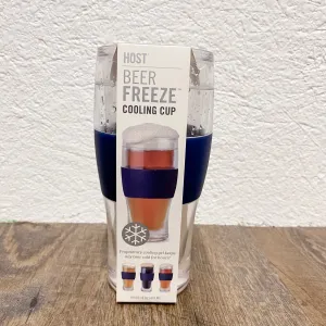 HOST Beer Freeze Pint Glass in Navy