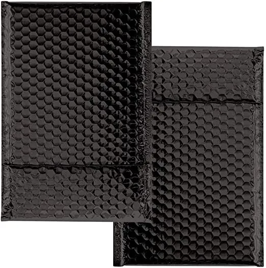 IMBA-PB-#5 100- PACK ( 10 1/2 X 16")BLACK COLOR SELF SEAL POLY BUBBLE MAILERS PADDED SHIPPING ENVELOPES (TOTAL 100 BAGS)
