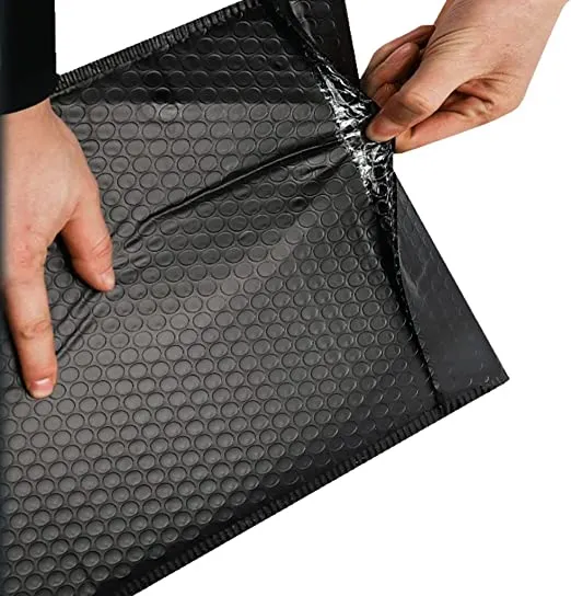 IMBA-PB-#5 100- PACK ( 10 1/2 X 16")BLACK COLOR SELF SEAL POLY BUBBLE MAILERS PADDED SHIPPING ENVELOPES (TOTAL 100 BAGS)