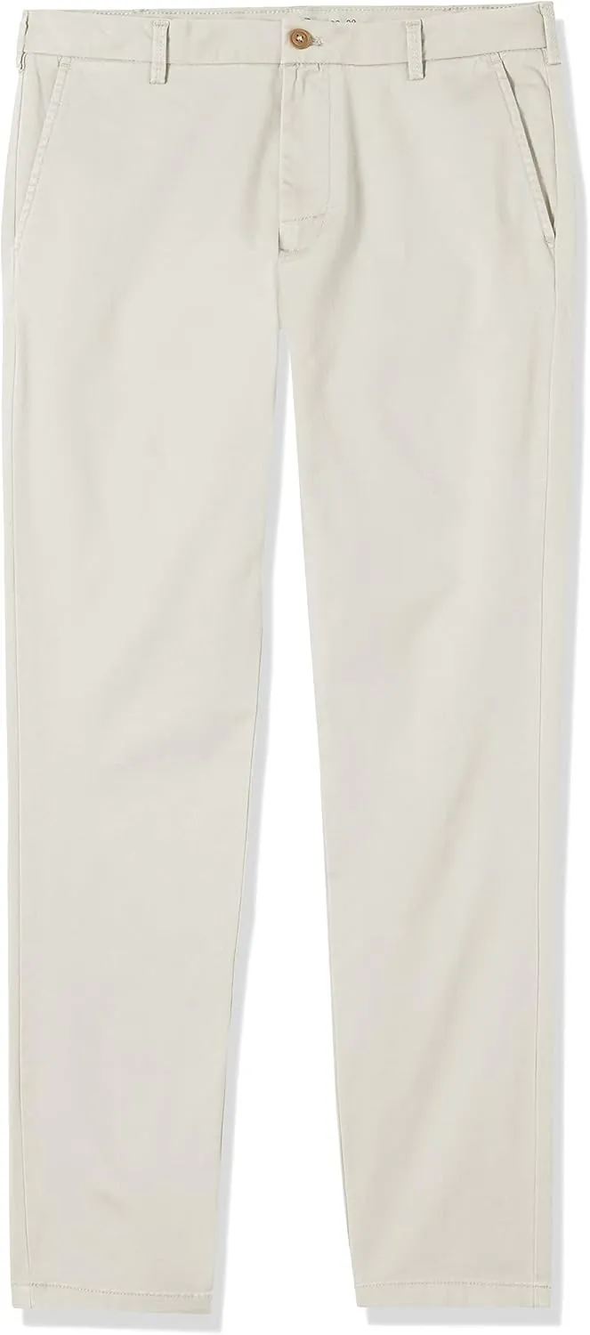 IZOD Men's Saltwater Stretch Flat Front Fit Chino Pant