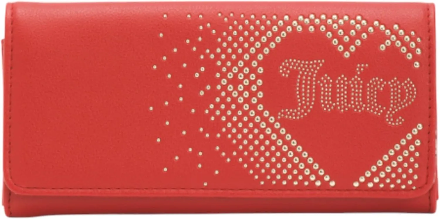 Juicy Couture Womens Single Gusset Flap Clutch