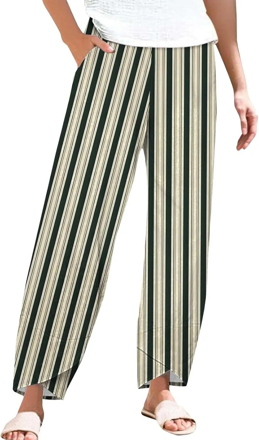 Linen Pants for Women Loose Pants Summer Light Weight Pant for Summer