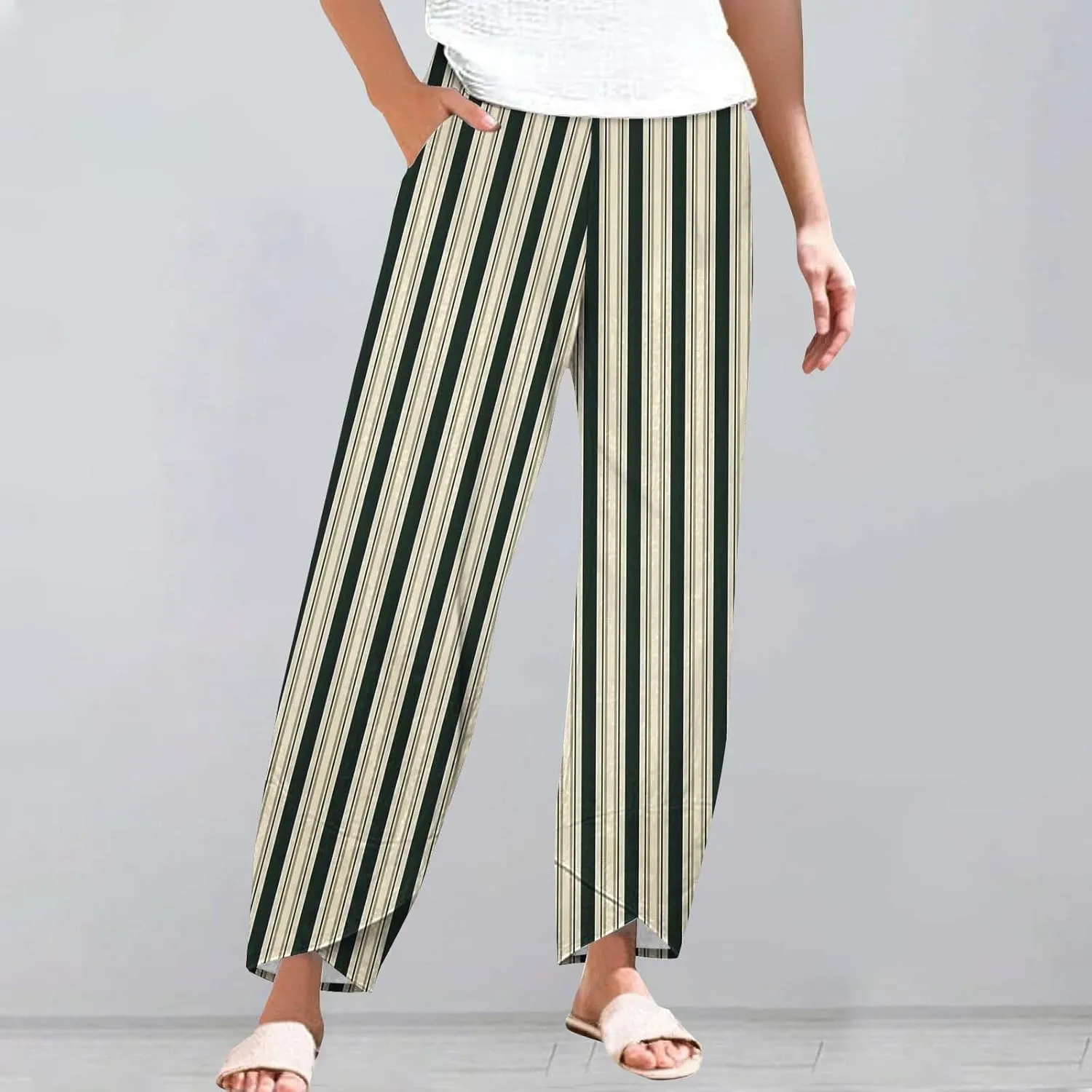 Linen Pants for Women Loose Pants Summer Light Weight Pant for Summer