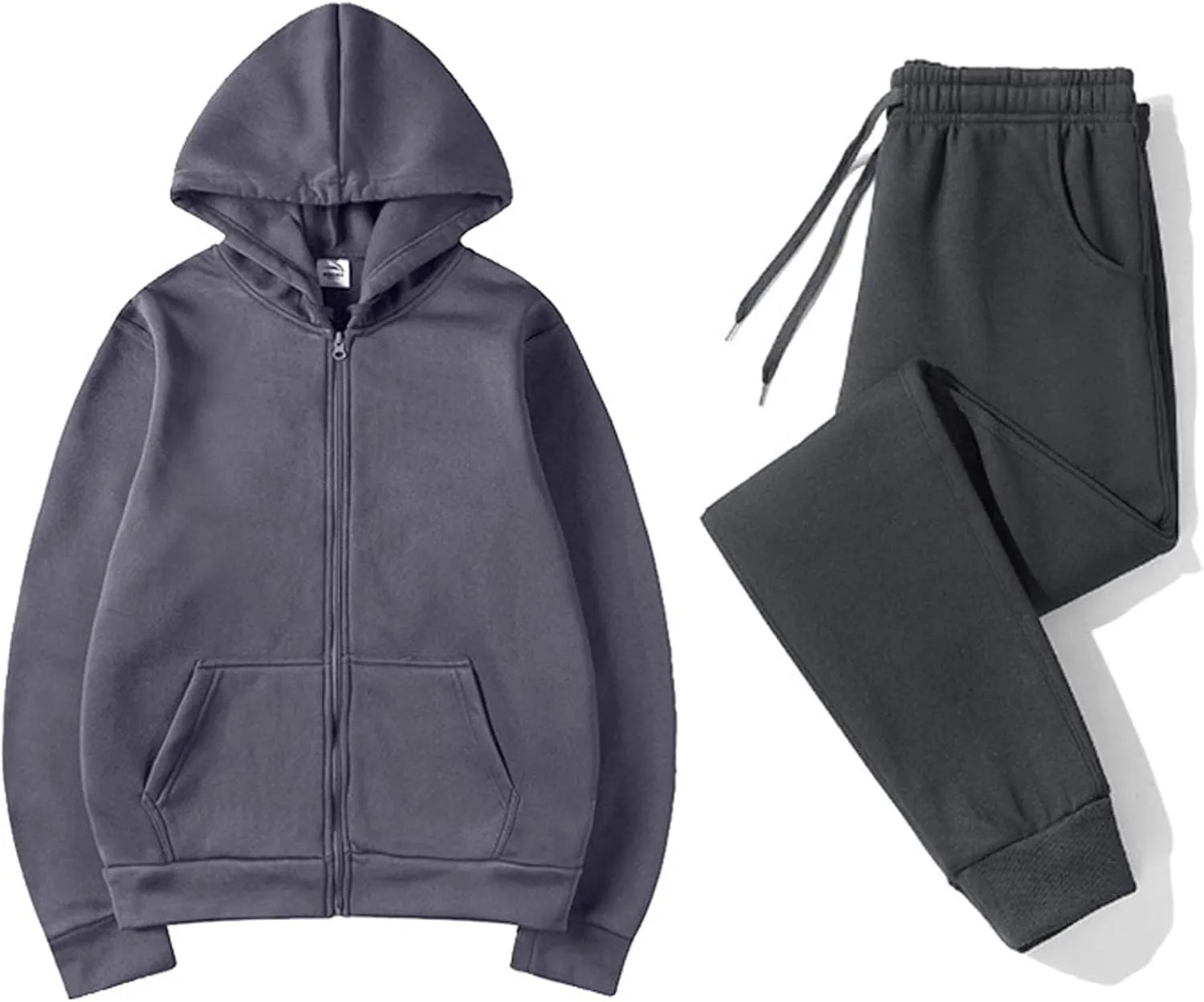 Lounge Sets for Women 2024 Long Sleeve V Neck Elastic Waist Sweatsuit Sweatshirt Wide Leg