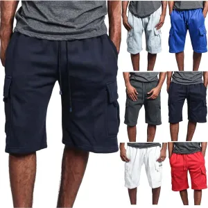 Mens Cargo Shorts for Men Hiking Fish Shorts Casual Outdoor Lightweight Loose Fit Short Pants with Multi Pockets