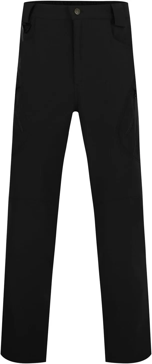 Mens Casual Cargo Pants Tactical Workout Sport Pants Multi-Pocket Straight Leg Trousers Running Joggers