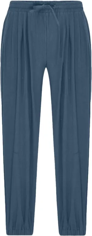 Men's Cotton Linen Pants Elastic Waist Lightweight Casual Sweatpants Slim Fit Yoga Summer Beach Pants with Pockets