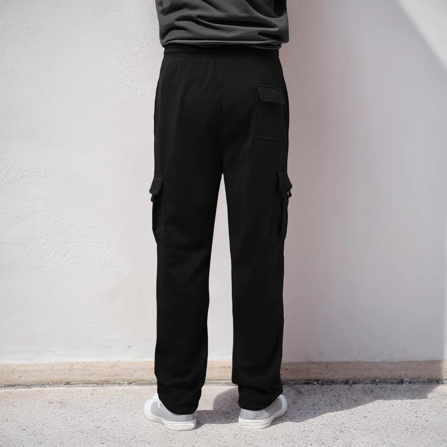 Men's Fashion Casual Cargo Pants Athletic Pants Joggers Outdoor Hiking Work Pants with Multi Pockets Sweatpants