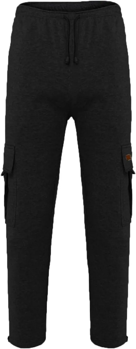 Men's Fashion Casual Cargo Pants Athletic Pants Joggers Outdoor Hiking Work Pants with Multi Pockets Sweatpants