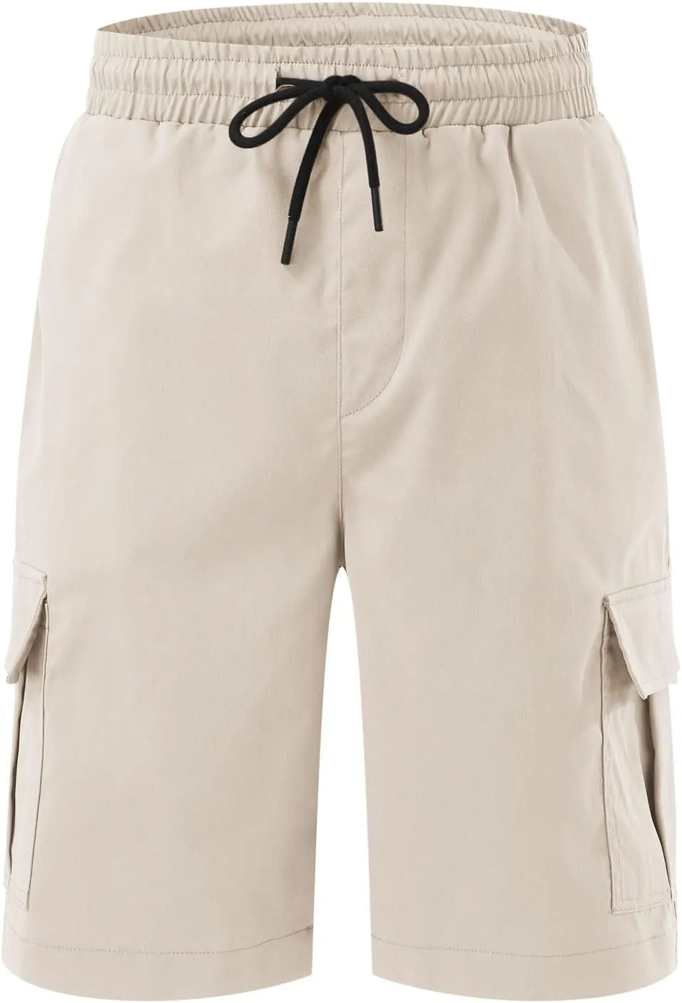 Men's Shorts Cargo Mens Cotton Men Casual Patriotic Elastic Waist for Summer Workwear Linen Big Tall Wear