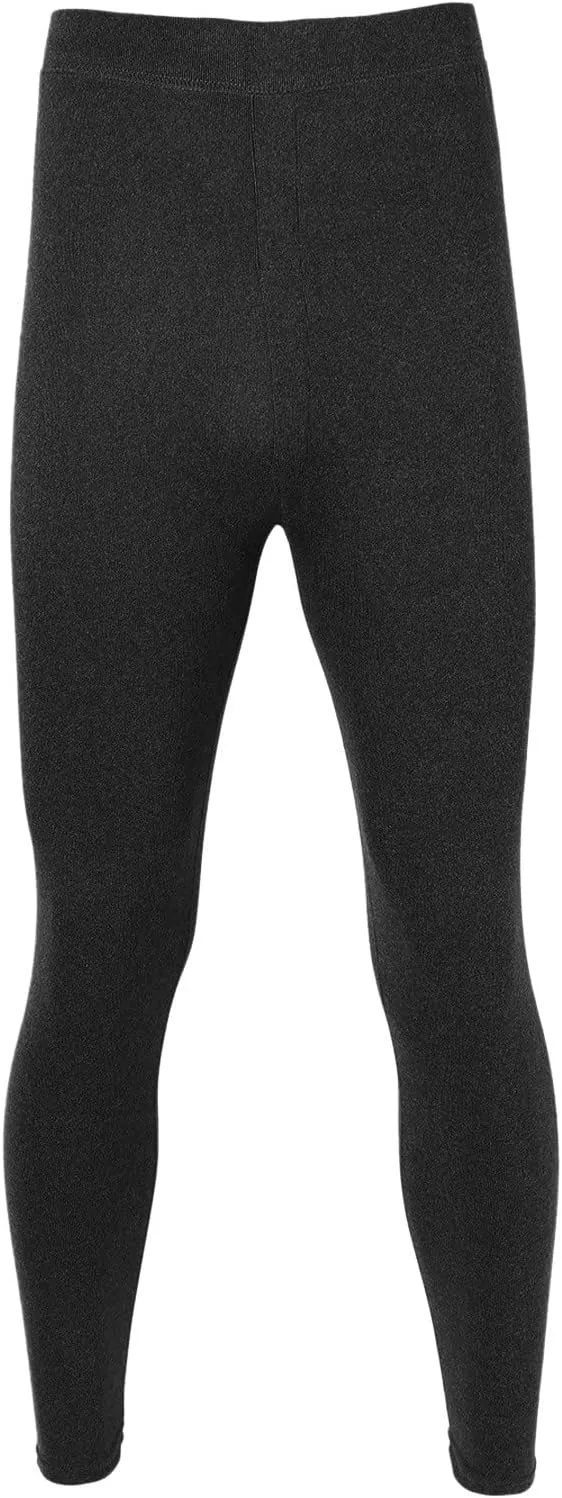 Mens Thermal Underwear Pants Lightweight Long Johns Bottoms Elastic Waist Thermal Leggings for Men Cold Weather