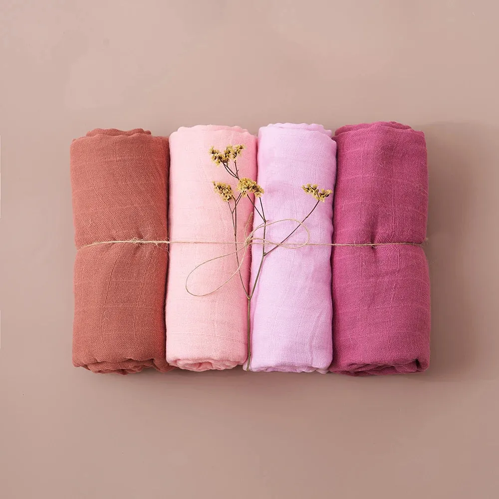 Muslin Swaddle Blanket Set